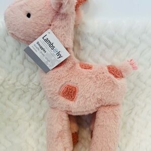 L.A.M.B. Pink Stuffed Animal Plush Toy
